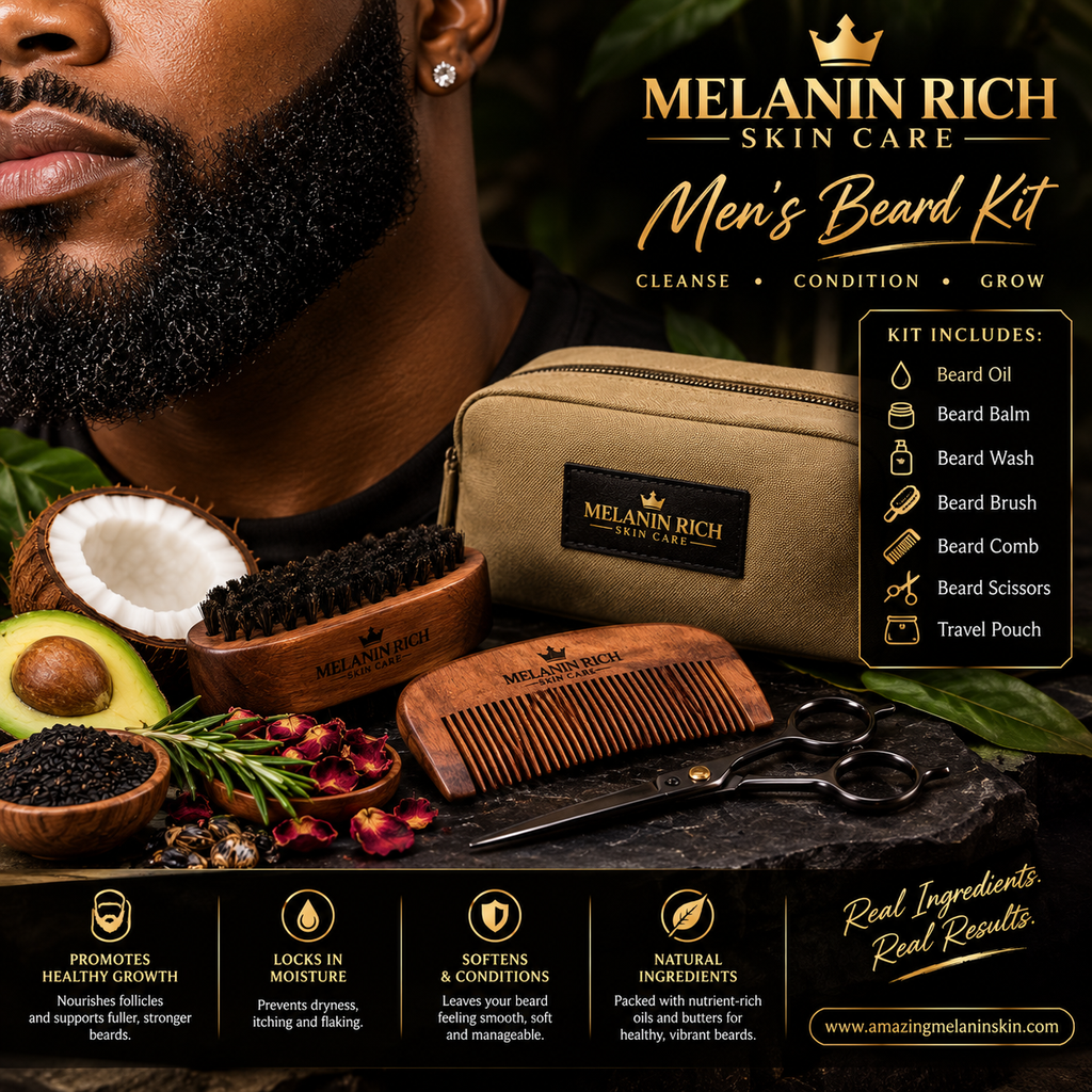 Melanated Miracle Beard Kit